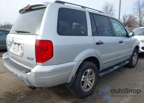 2004 Honda Pilot Ex-L z USA, uszkodzony, nr VIN 2HKYF18514H518537